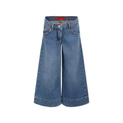 Maxco. Belt-loop Jeans In Blue
