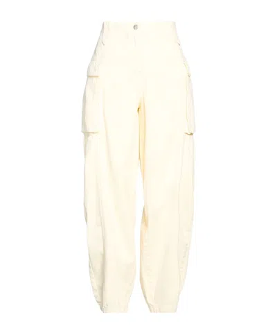Maxco. Belt Loop Jeans In White