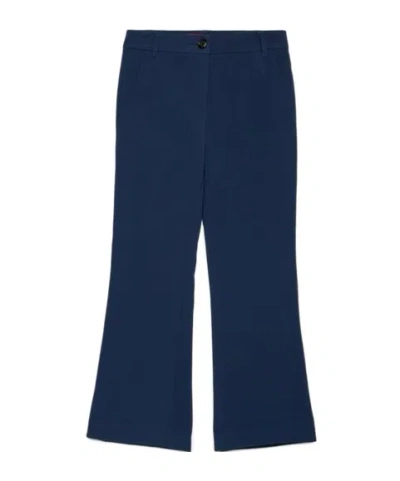 Maxco. Bootcut Trousers In Blue