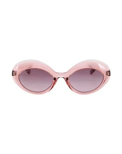 Maxco. Butterfly-shaped Sunglasses In Pink
