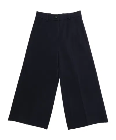 Maxco. Casual Pants With Belt Loops In Black