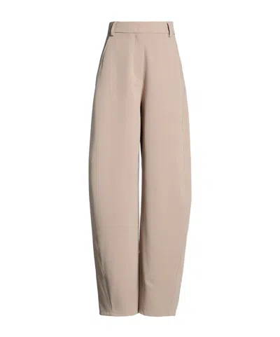 Maxco. Casual Pants With Belt Loops In Neutral