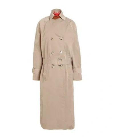 Maxco. Classic Collar Trench Coat In Brown