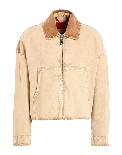 Maxco. Classic Two-tone Jacket In Neutral