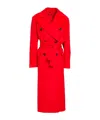 Maxco. Collared Coat In Red