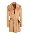 Maxco. Collared Coat In Nude