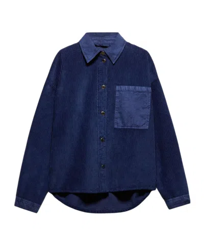 Maxco. Corduroy Shirt Jacket In Black