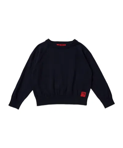 Maxco. Kids' Cotton Sweatshirt In Blue