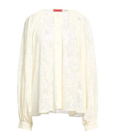 Maxco. Crew Neck Cover-up In White