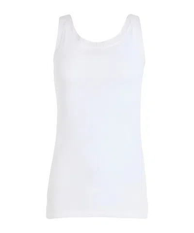 Maxco. Crewneck Vests In White