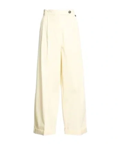 Maxco. Cuffed Casual Trousers In Neutral