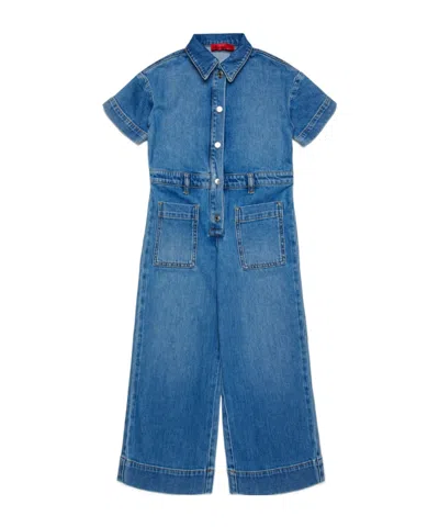 Maxco. Denim Jumpsuit In Blue