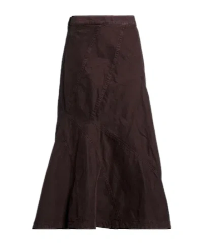 Maxco. Denim Skirt In Black