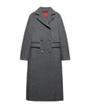 Maxco. Double Wool Coat In Black