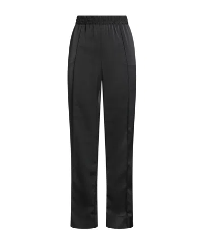 Maxco. Elastic Waist Casual Pants In Black