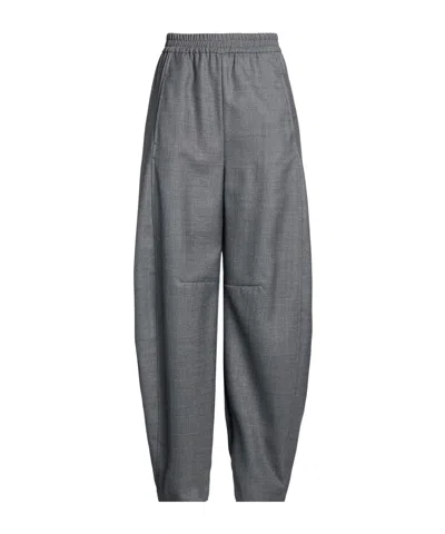 Maxco. Elastic Waist Casual Pants In Gray