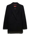 Maxco. Envers Satin Blazer In Black