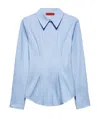 Maxco. Fitted Shirt In Blue
