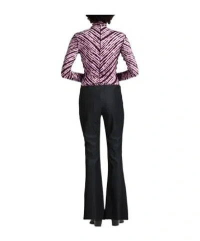 Maxco. Flared Casual Trousers In Black