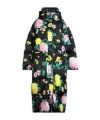 Maxco. Floral Down Jacket In Multi