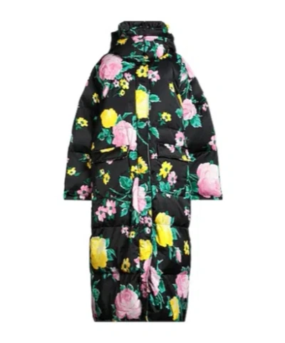 Maxco. Floral Down Jacket In Multi