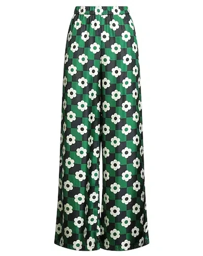 Maxco. Floral Print Loungewear Pants In Green