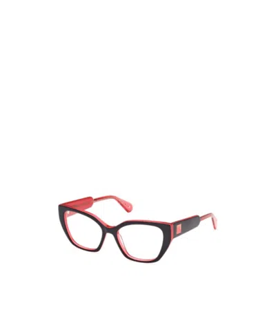 Maxco. Full Frame Plain Mirror In Black