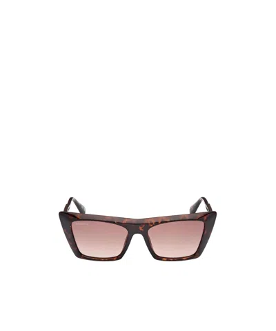 Maxco. Full Frame Sunglasses In Nude