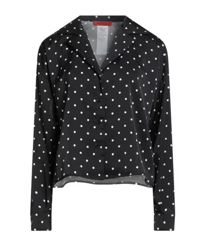 Maxco. Graphic Long Sleeve Shirt In Black