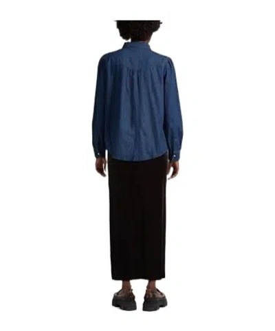 Maxco. High-waist Slim-fit Skirt In Black