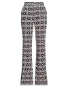 Maxco. High-waisted Flared Pants In Black