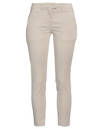 Maxco. High-waisted Straight-leg Trousers In White