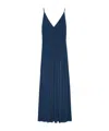 Maxco. Jersey Maxi Dress In Blue