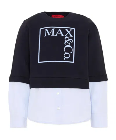 Maxco. Kids Layered Logo Sweatshirt In Multi
