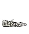 Maxco. Leather Ballet Flats In Multi