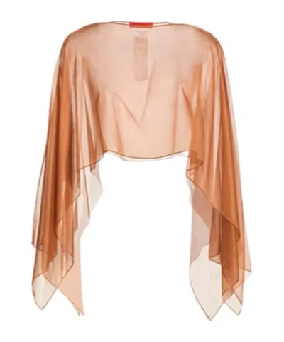 Maxco. Logo Blouse In Brown