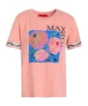 Maxco. Logo T-shirt In Pink