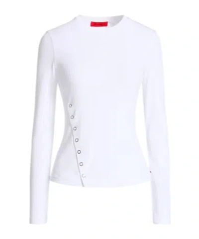 Maxco. Logo T-shirt In White