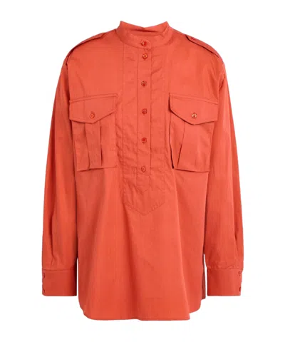 Maxco. Long Sleeve Shirt In Red
