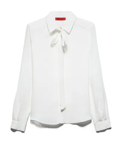 Maxco. Long Sleeve Shirt In White