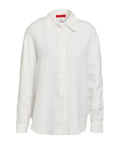 Maxco. Long Sleeve Shirt In White