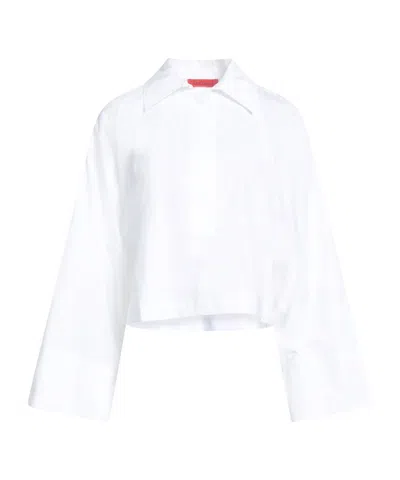 Maxco. Long Sleeve Shirt In White