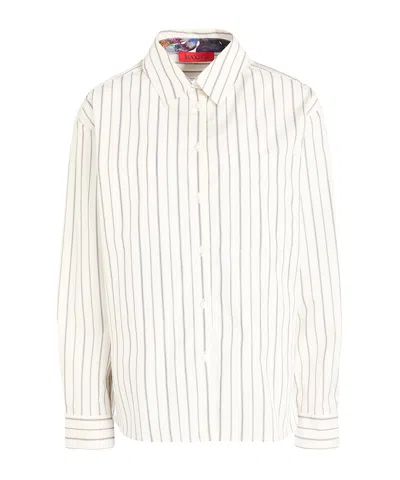 Maxco. Long Sleeve Shirt In White
