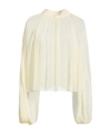 Maxco. Long Sleeve Solid Color Shirt In White