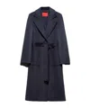Maxco. Long-sleeved Coat In Blue