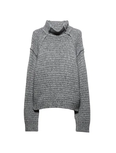 Maxco. Long-sleeved Knitwear In Gray