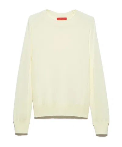 Maxco. Long-sleeved Knitwear In White