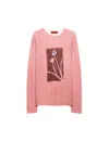 Maxco. Long-sleeved Pullover In Pink