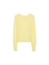 Maxco. Long-sleeved Pullover In Yellow