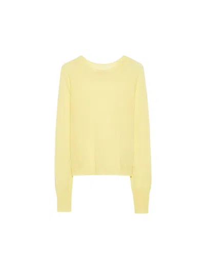 Maxco. Long-sleeved Pullover In Yellow